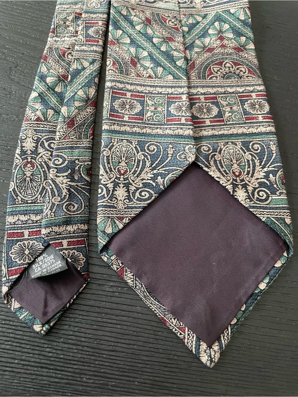 Christian Dumas Vintage Silk Neck Tie